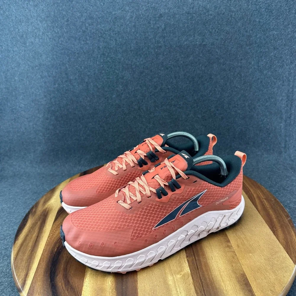 Altra Women's Outroad Trail Running Shoes Sneakers Red Orange Sz 11 Worn Once